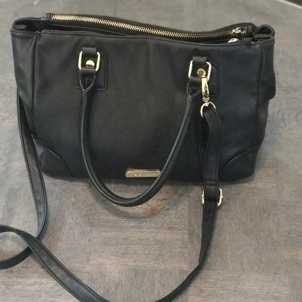 Steve Madden Black Satchel
